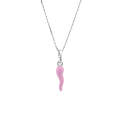 Halskette Corno Rosa Glücksbringer