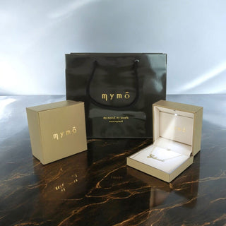 Luxury gift box with LED light - Bronze and Black